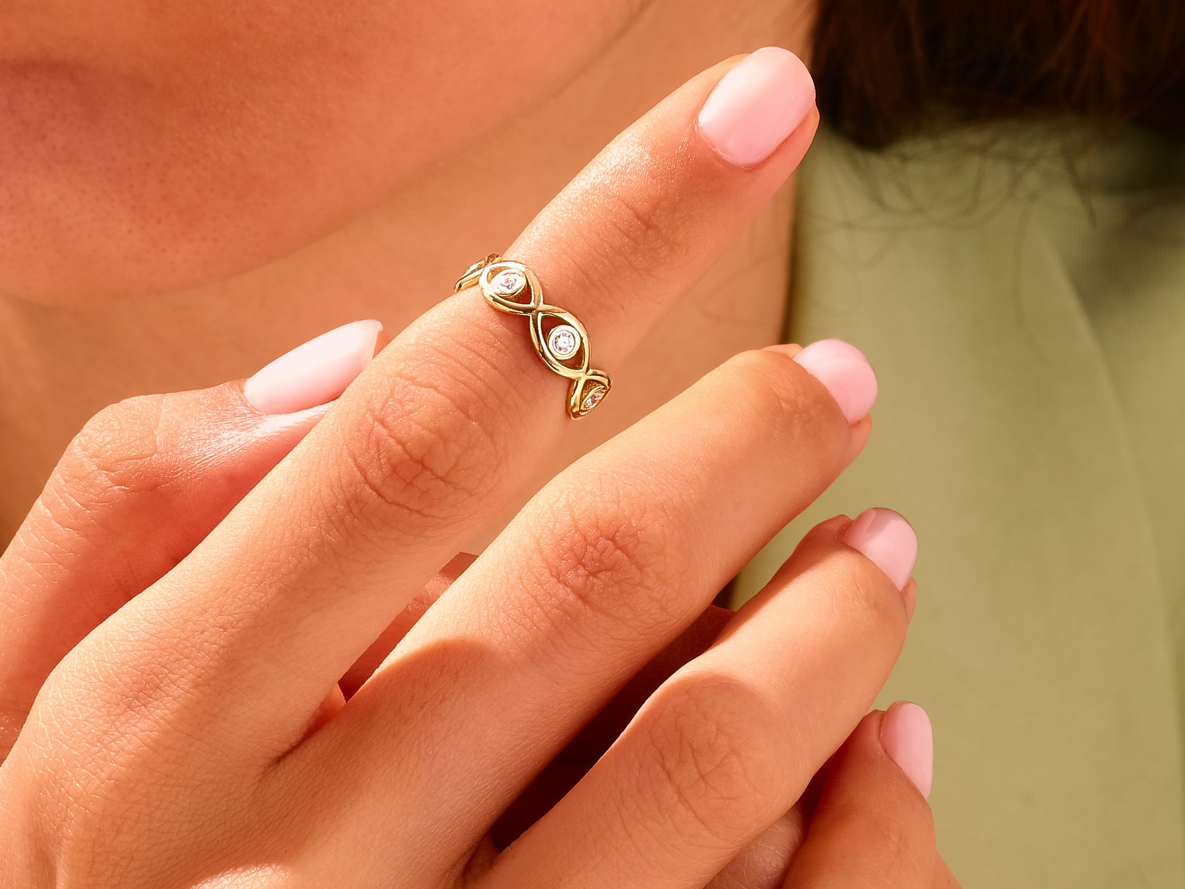 HALF ETERNITY EVIL EYE YÜZÜK