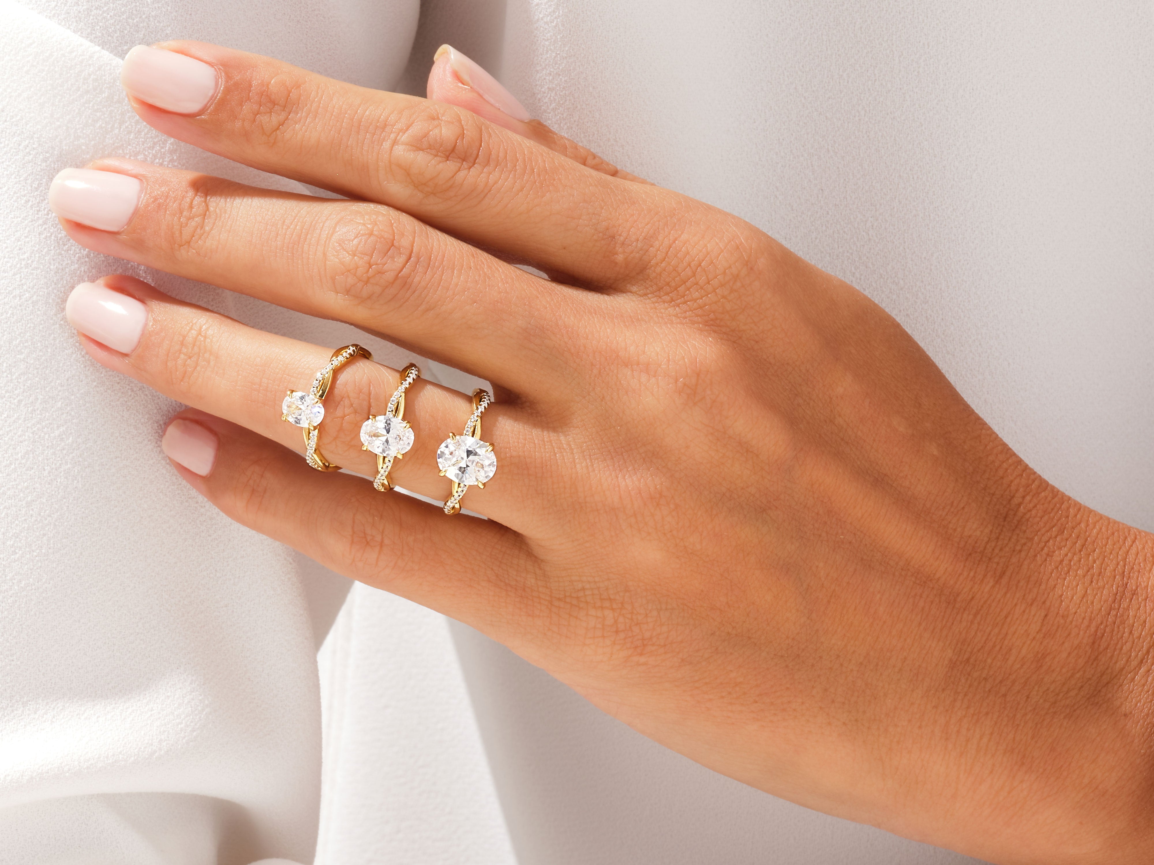 OVAL KESİM VINTAGE YÜZÜK