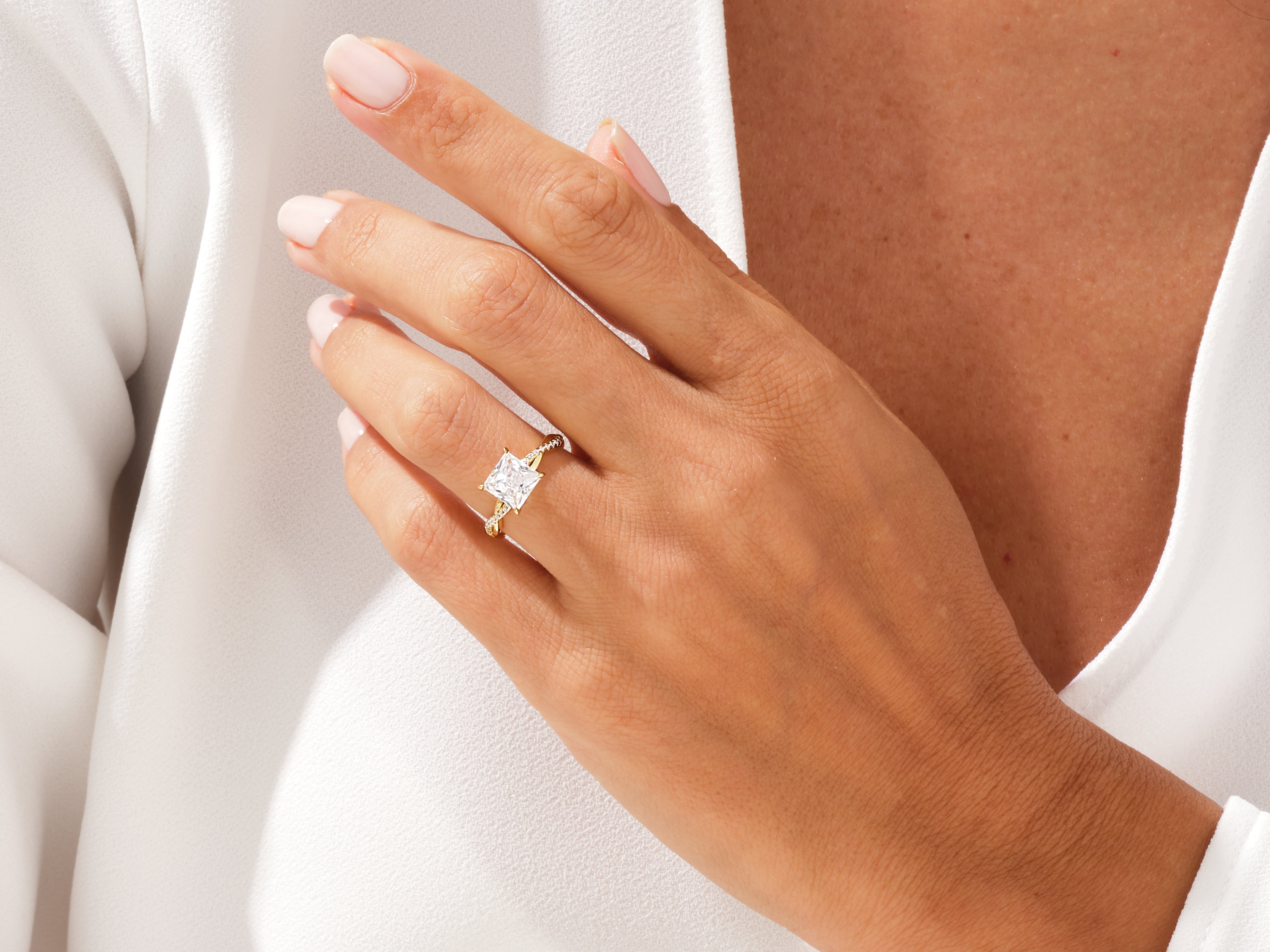 PRENSES KESİM VINTAGE YÜZÜK