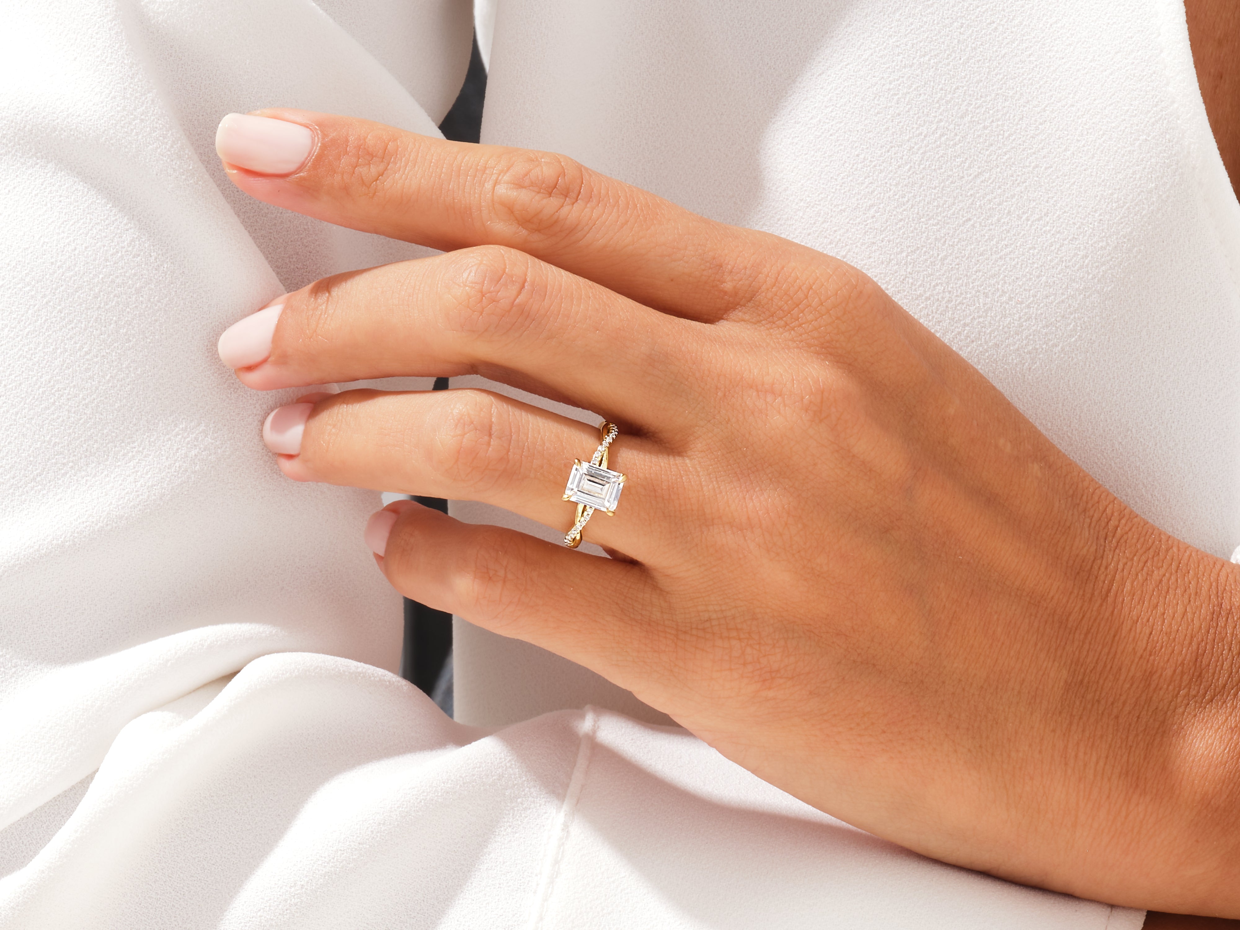 EMERALD KESİM VINTAGE YÜZÜK