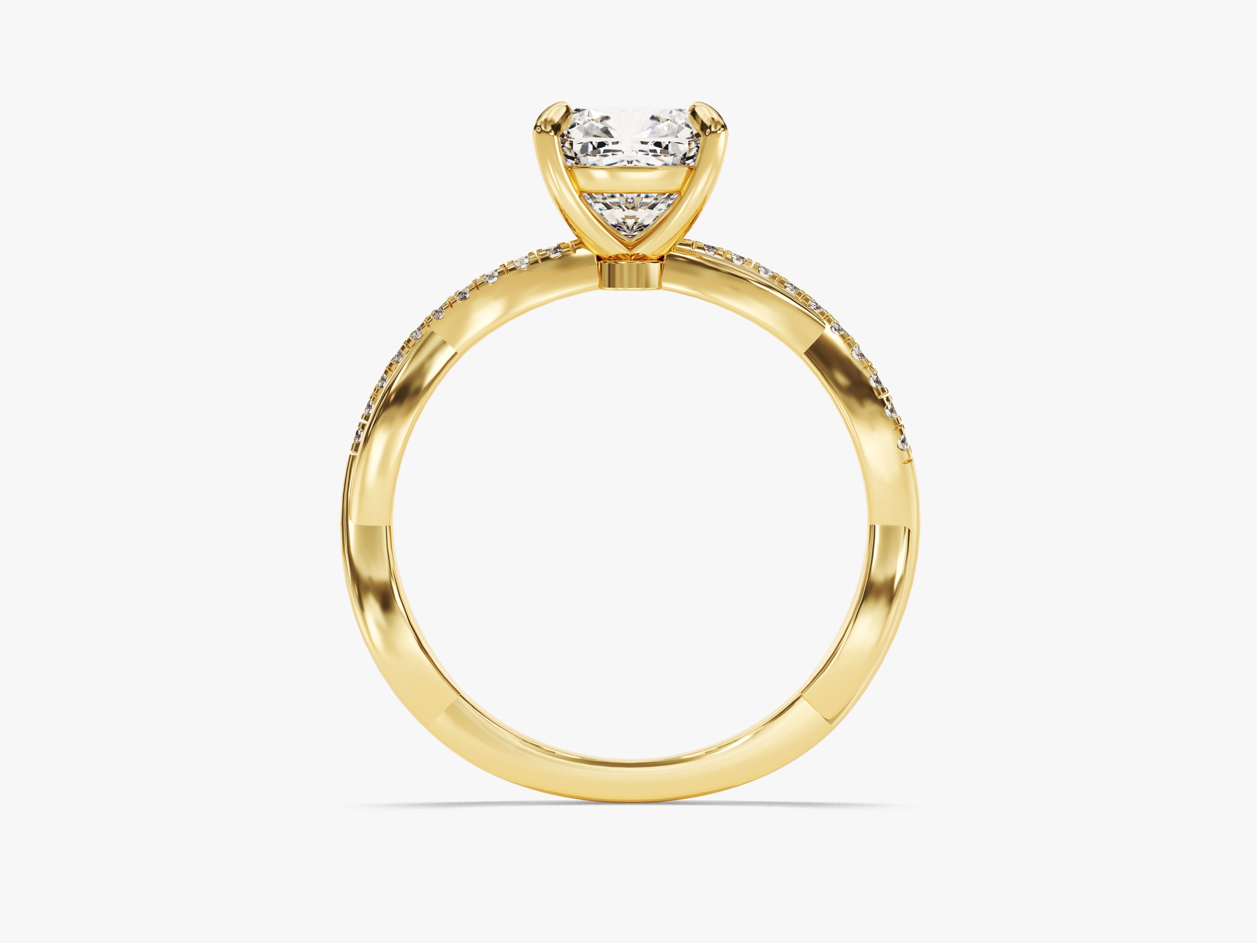 CUSHION KESİM VINTAGE YÜZÜK